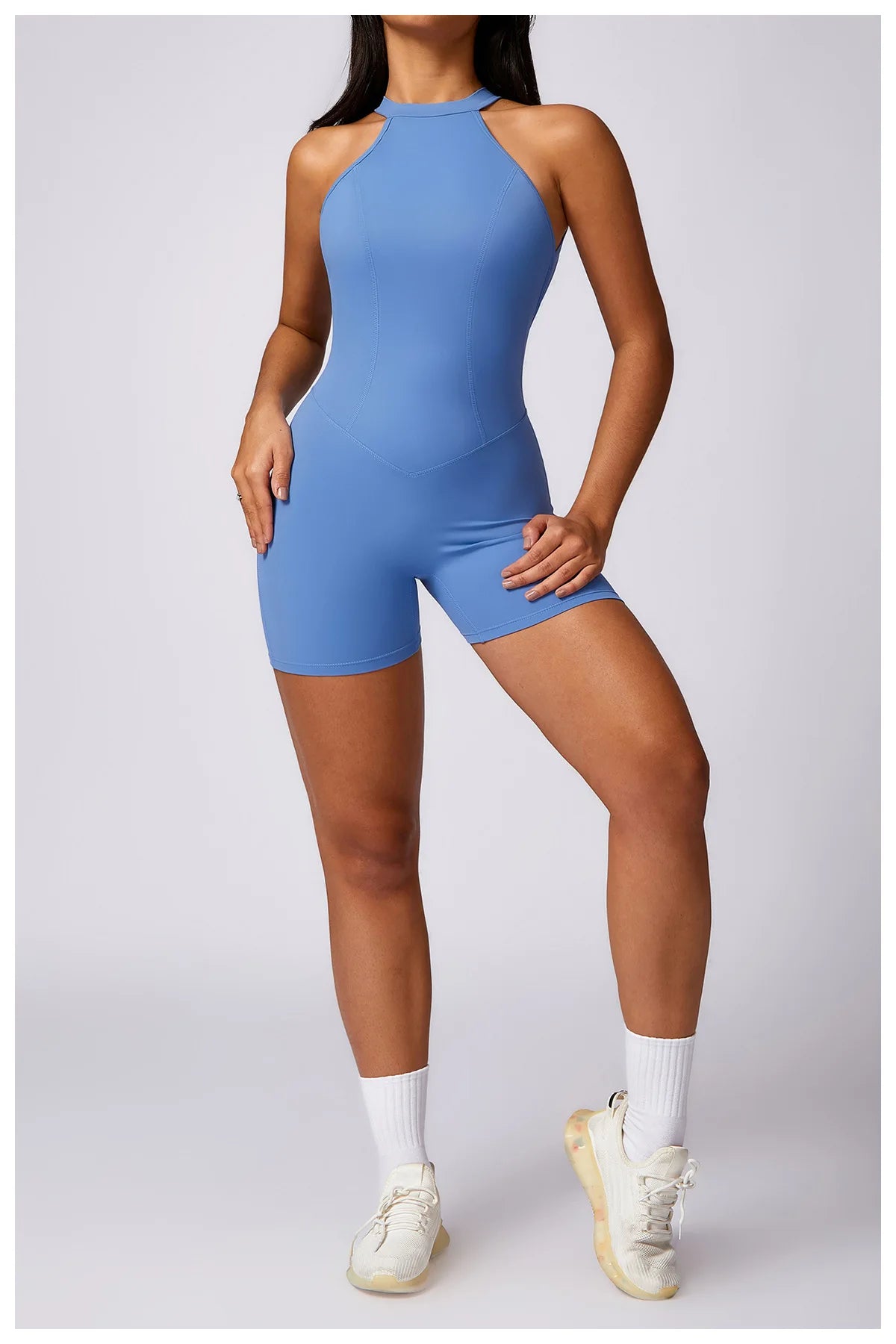 Short Halter Playsuit