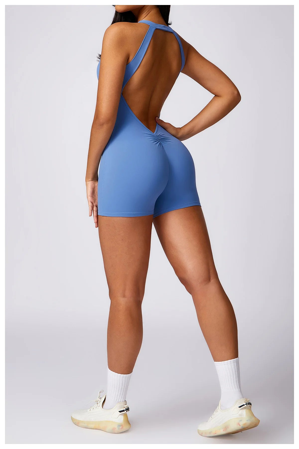 Short Halter Playsuit