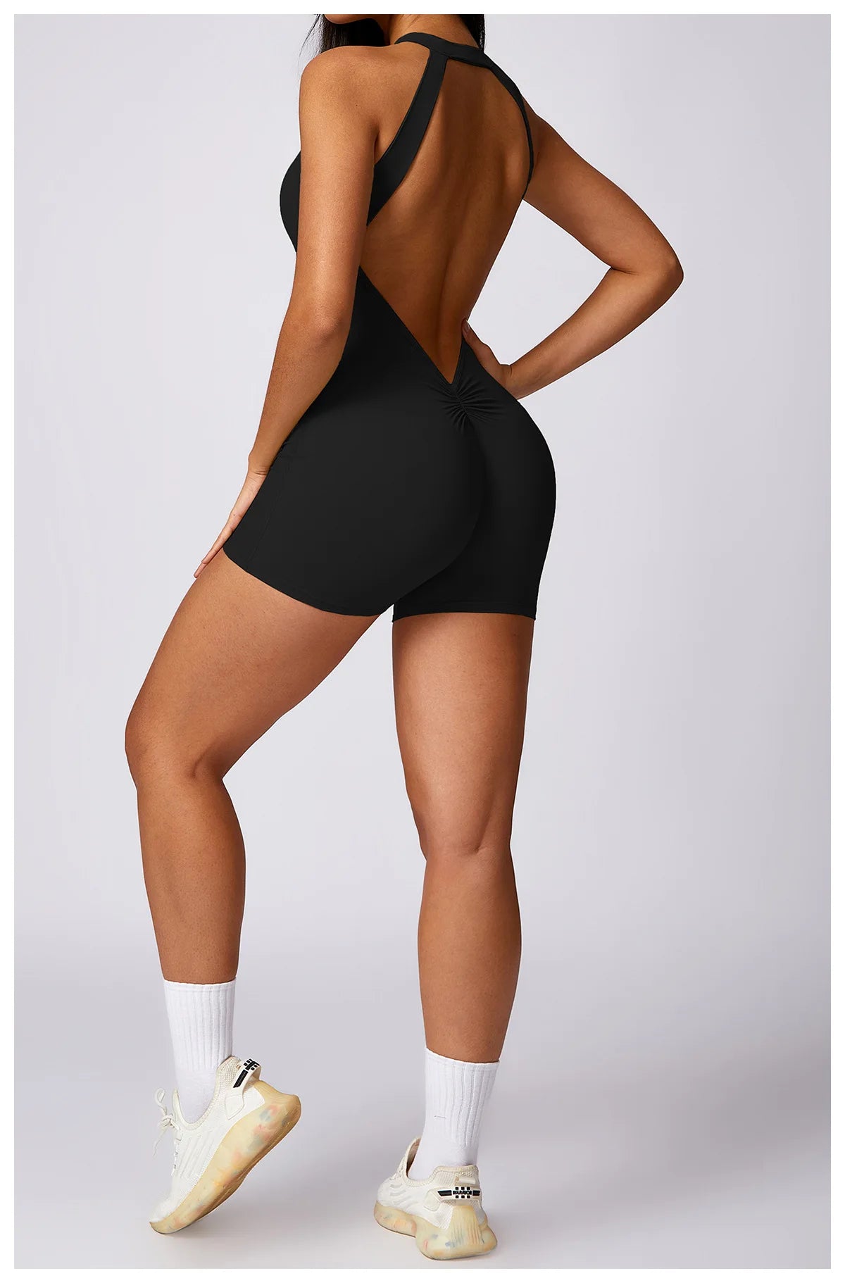 Short Halter Playsuit
