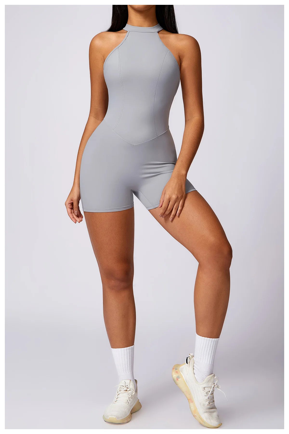 Short Halter Playsuit