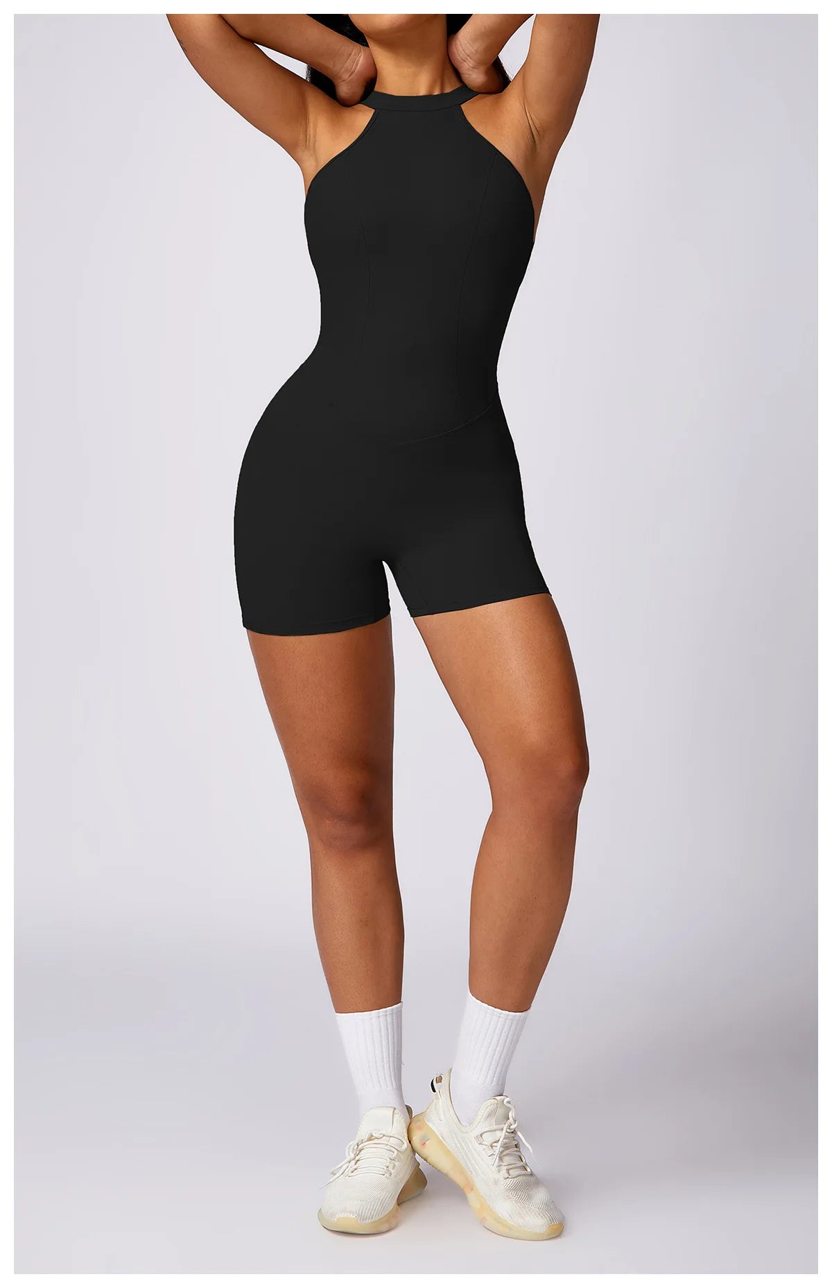 Short Halter Playsuit