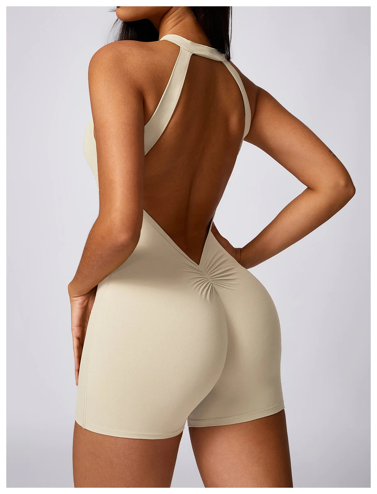 Short Halter Playsuit