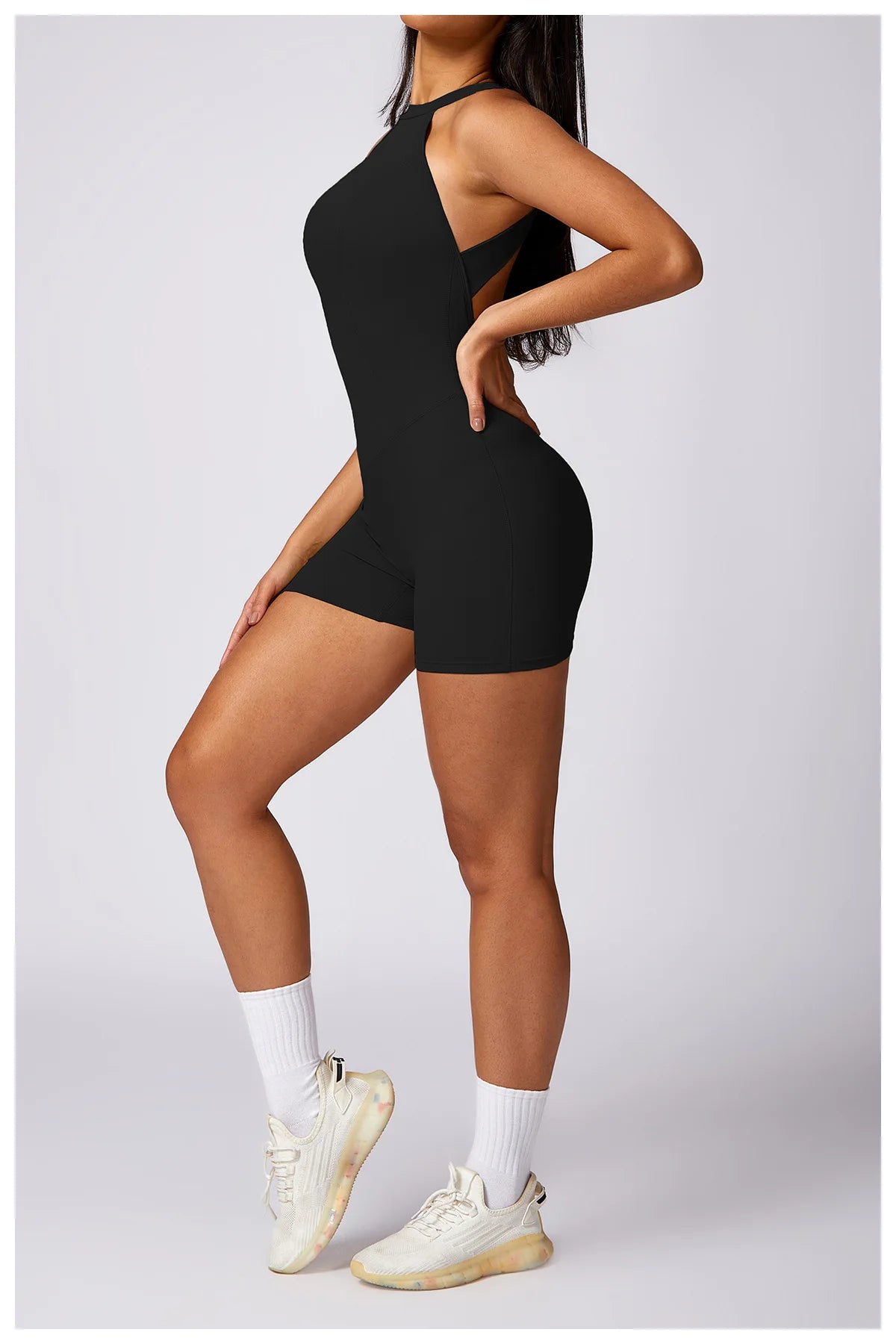 Short Halter Playsuit