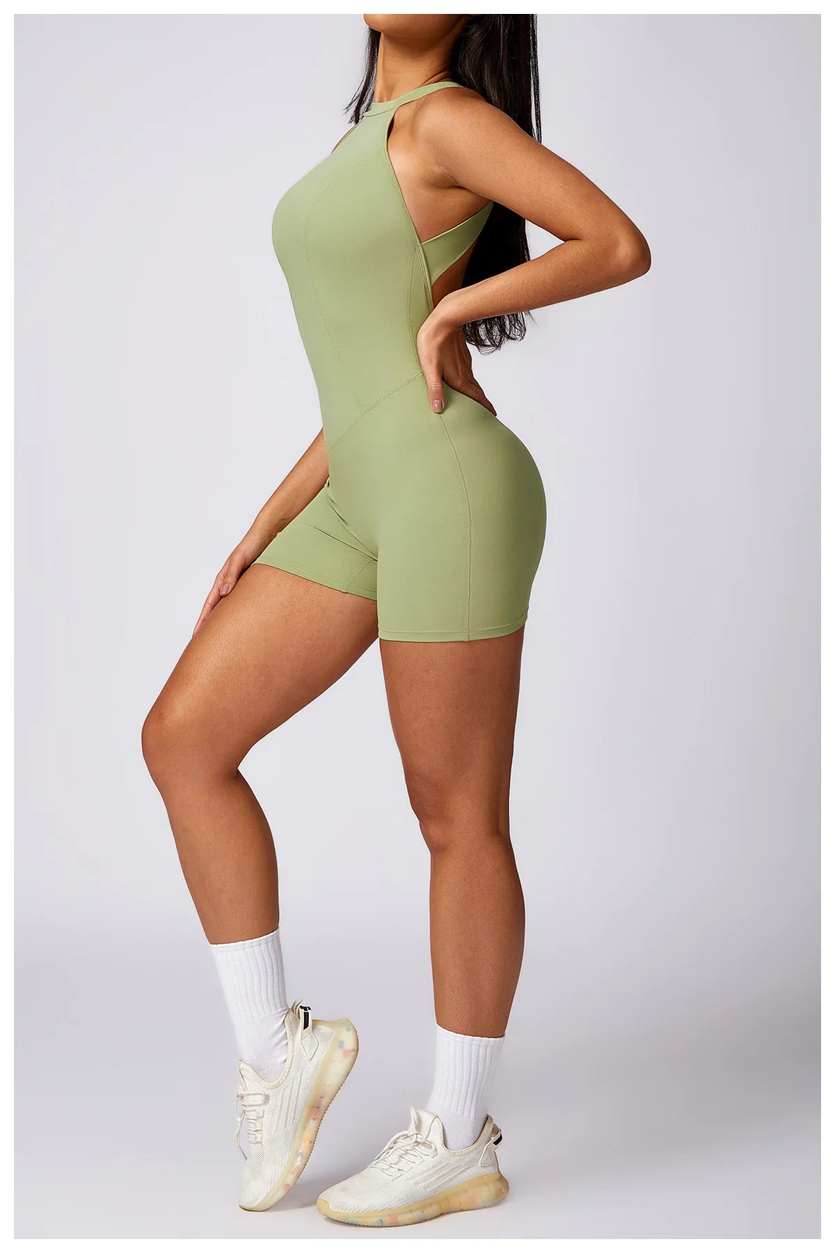 Short Halter Playsuit
