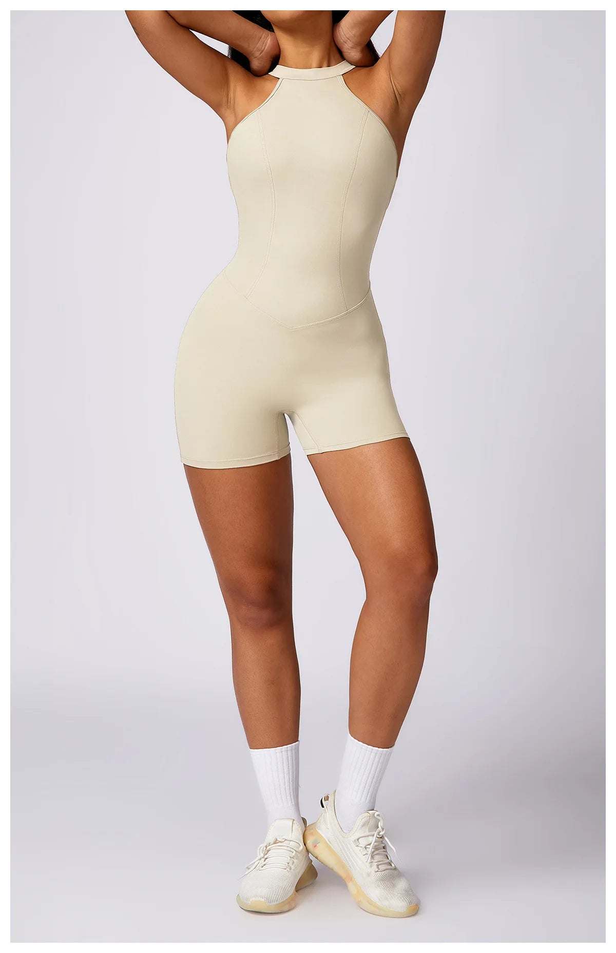 Short Halter Playsuit