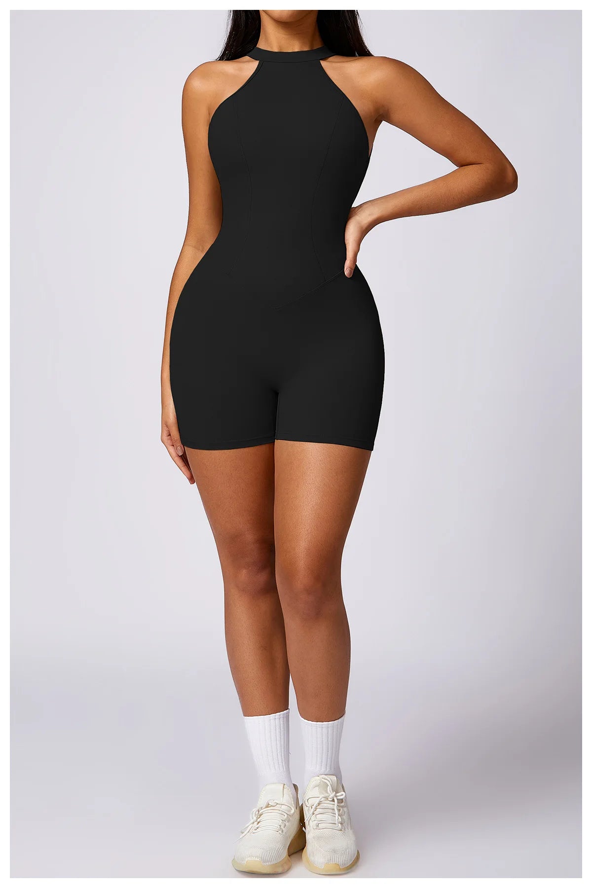 Short Halter Playsuit