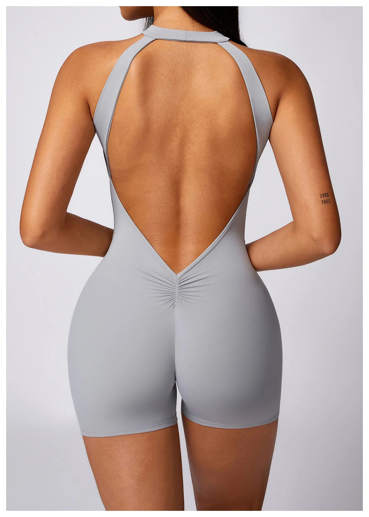 Short Halter Playsuit