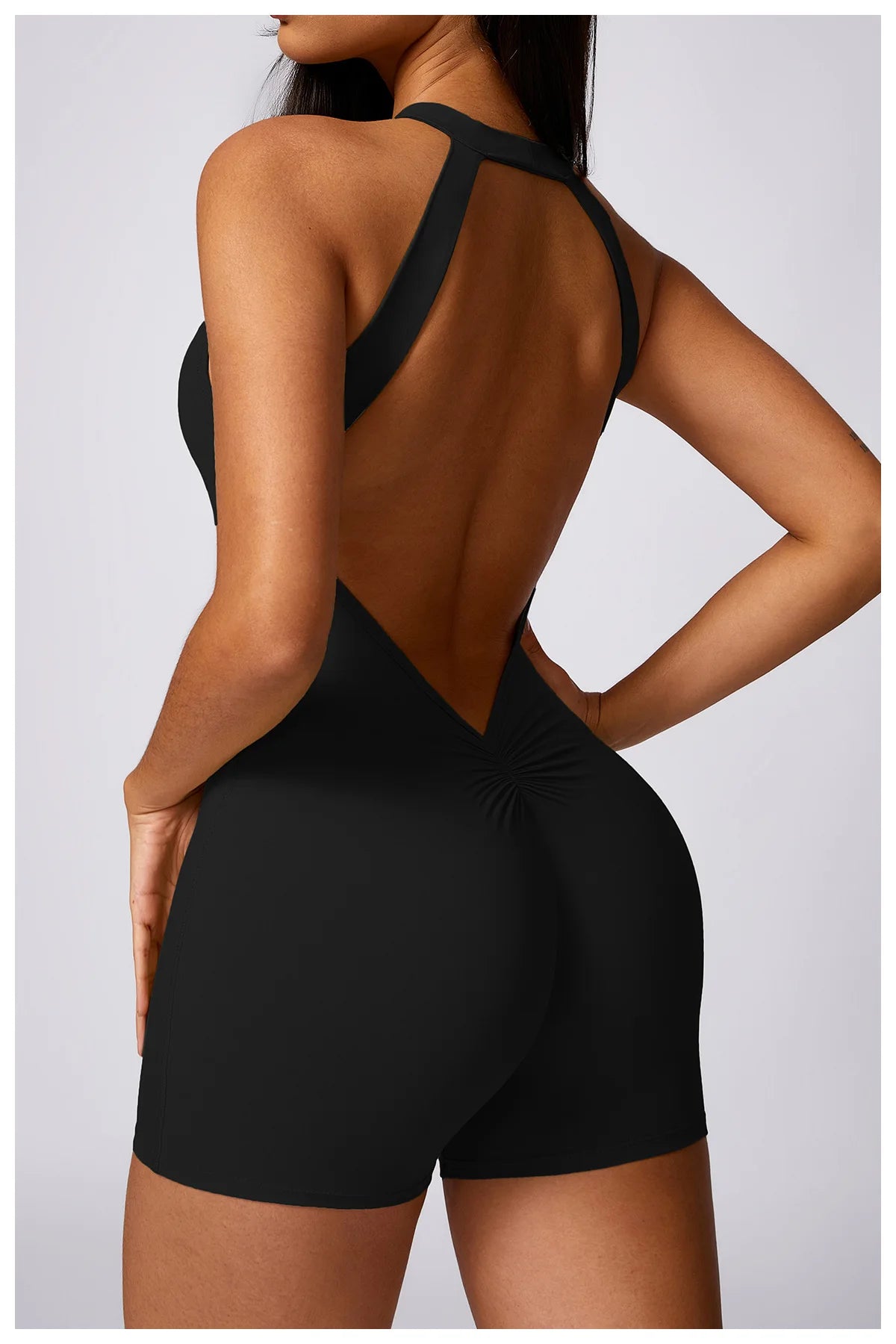 Short Halter Playsuit